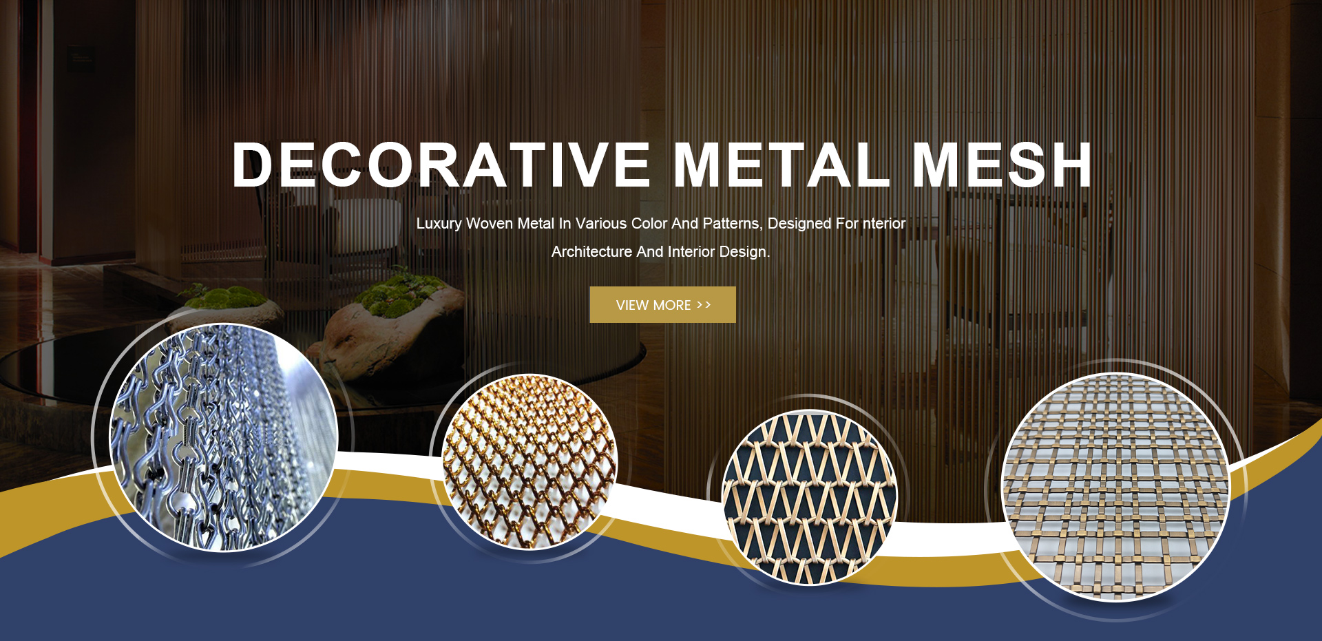 DECORATIVE METAL MESH